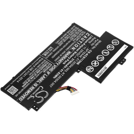 Laptop Battery for ACER Aspire One Cloudbook 11 AO1-132, SWIFT 1 SF113-31-P2JX, AP16A4K LiPo 11.25V 3700mAh  CAMERON SINO