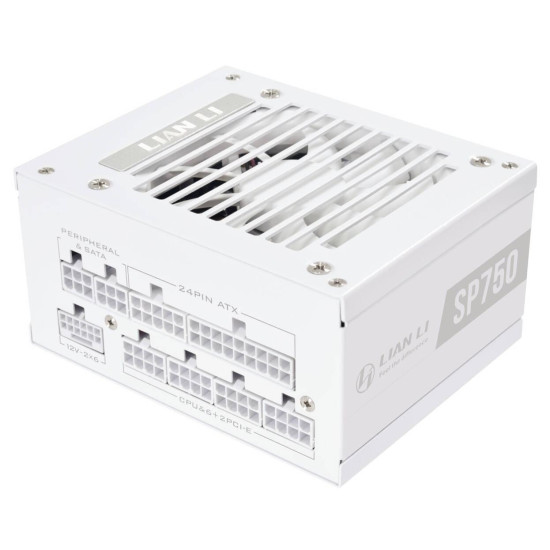 Power Supply Lian Li SP750 V2 White 750W 80+ Gold PCIe 5.1, ATX 3.1