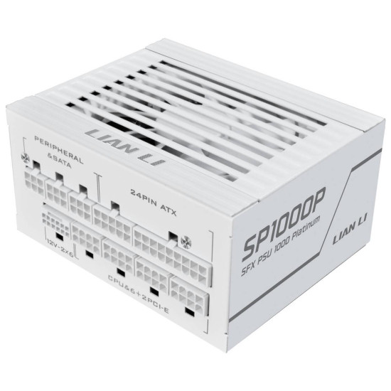 Power Supply Lian Li SP1000 White 1000W 80+ Platinum PCIe 5.1, ATX 3.1