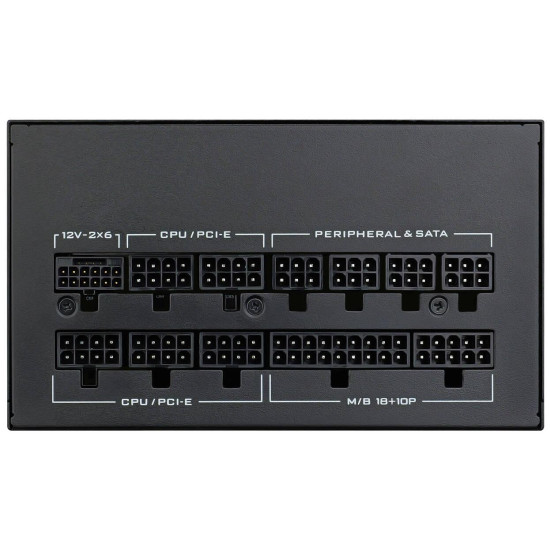 Power Supply Lian Li SX850P Black 850W 80+ Platinum PCIe 5.1, ATX 3.1