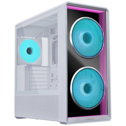 Кутия Lian Li LANCOOL 217 INF RGB Mid-Tower, Tempered Glass - White