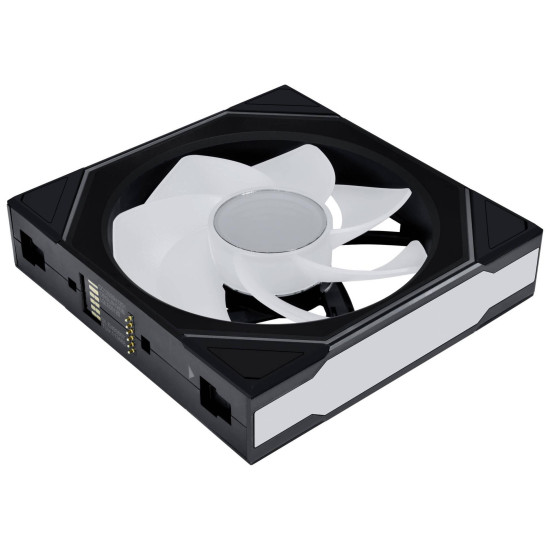 Lian Li UNI FAN SL-INF Wireless ARGB PWM Fan - Reverse Blade, 120 mm Black