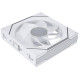 Lian Li UNI FAN SL-INF Wireless ARGB PWM Fan - Reverse Blade, 120 mm White