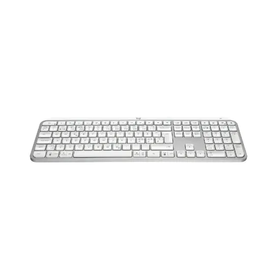Безжична клавиатура Logitech MX keys S Illuminated, Pale gray
