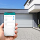 Hama Smart Garage Door Opener, Wi-Fi, with Sensor, Control via App/Voice Command