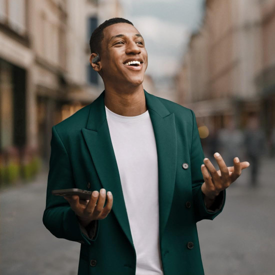 Hama “Spirit Open” Bluetooth® Headphones, OWS Open Ears, True Wireless, App, blk