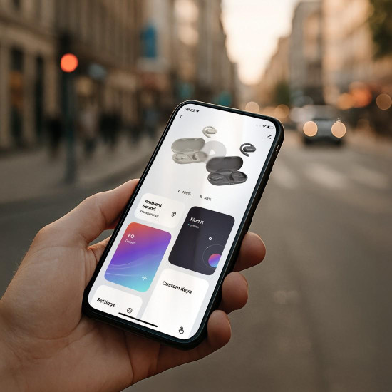 Hama “Spirit Open” Bluetooth® Headphones, OWS Open Ears, True Wireless, App, blk