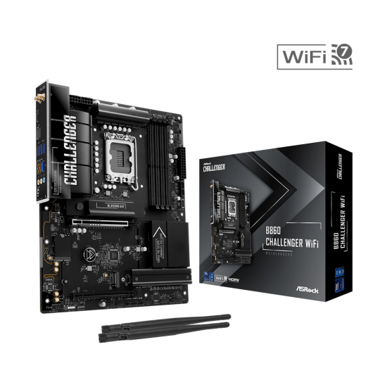 Дънна платка ASRock B860 Challenger WIFI, LGA 1851