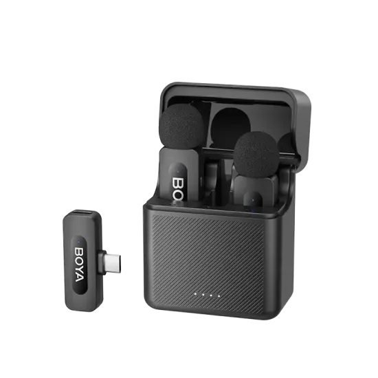 Безжична микрофонна система BOYA BY-V30 - USB-C