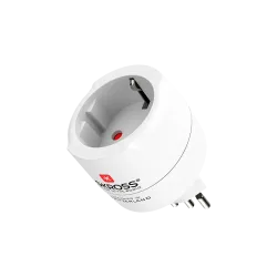 Skross Travel adapter World to CH+IT+ Brasil, USB