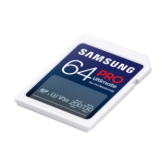 Memory card Samsung PRO Ultimate SD Card 64GB UHS-I , U3, V30