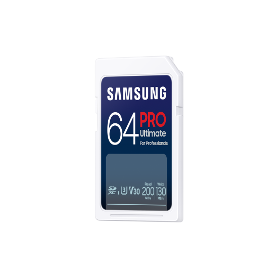 Memory card Samsung PRO Ultimate SD Card 64GB UHS-I , U3, V30