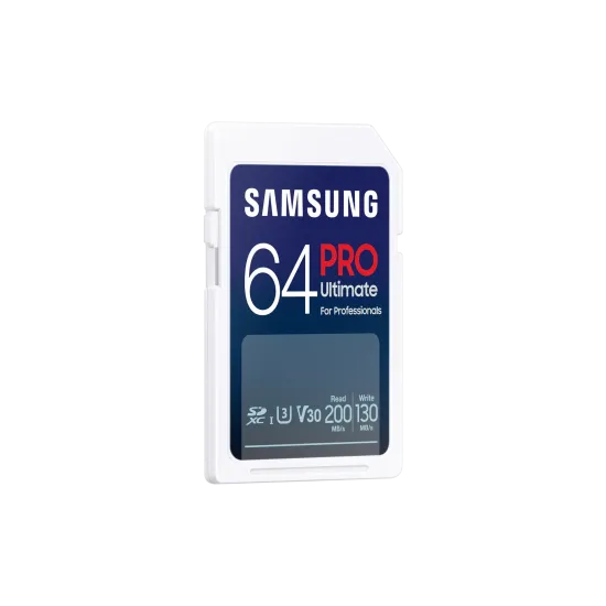 Memory card Samsung PRO Ultimate SD Card 64GB UHS-I , U3, V30
