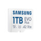 Memory card Samsung EVO+, 1 TB, mSD + Adapter, card microSDXC