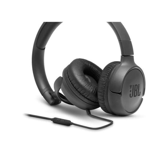 Headphones on-ear JBL T500, Black