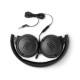 Headphones on-ear JBL T500, Black