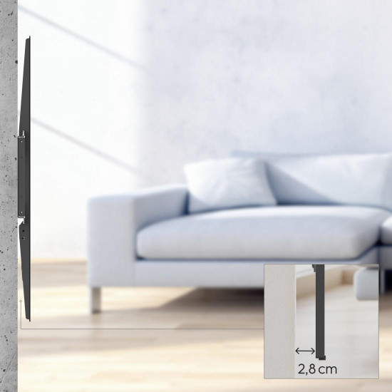 Hama TV Wall Bracket, Rigid, 305 cm (120