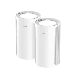Whole Mesh System Cudy M11000 BE11000 Tri-Band 2.4/5/6Ghz 688 - 5765 Mbps - 2 Pack