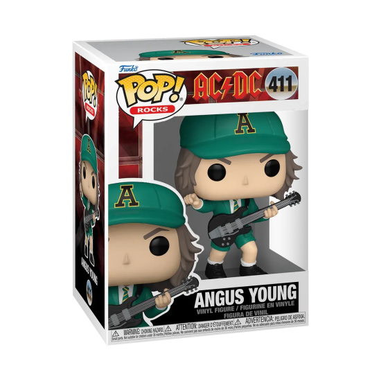 Фигурка Funko Pop! Rocks: AC/DC - Angus Young (Green) #411