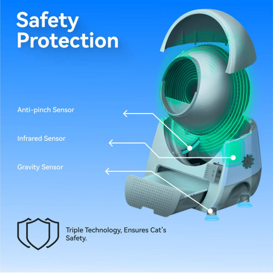 CatLink Самопочистваща се котешка тоалетна Scooper Young Version - CL-03
