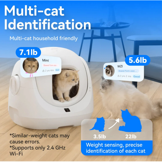 CatLink Самопочистваща се котешка тоалетна BayMax Litter Box