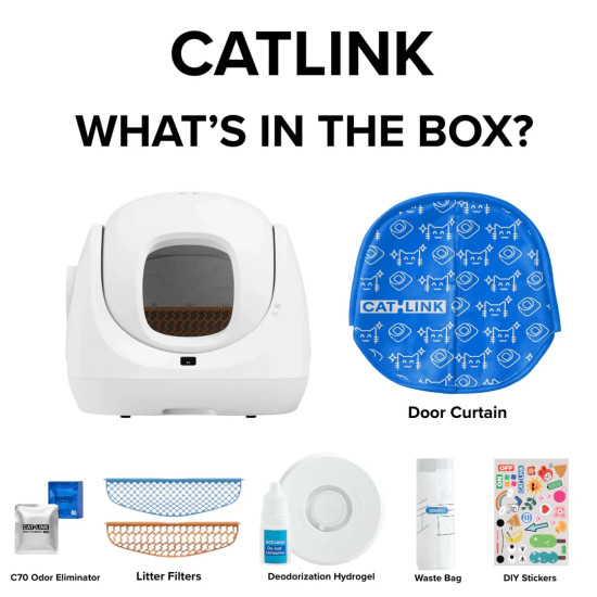 CatLink Самопочистваща се котешка тоалетна BayMax Litter Box