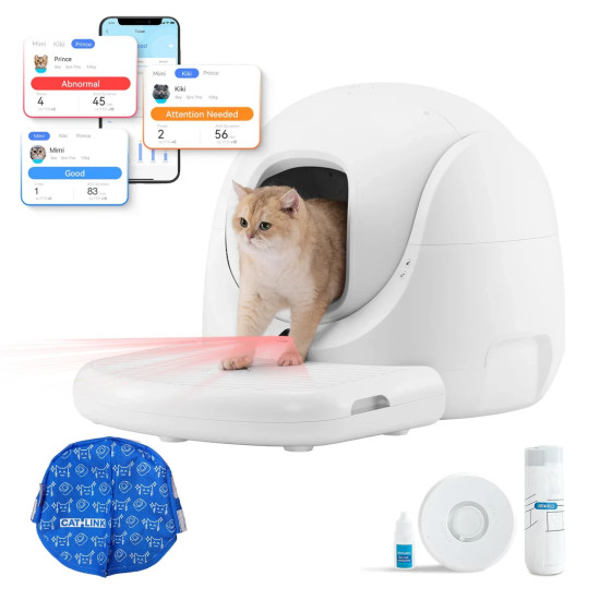 CatLink Самопочистваща се котешка тоалетна BayMax Litter Box