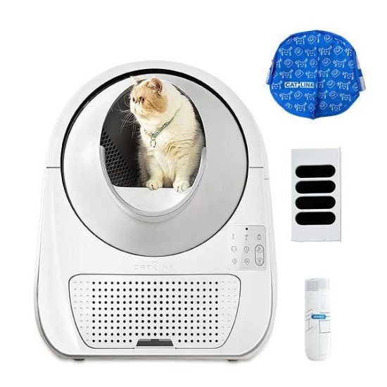 CatLink Самопочистваща се котешка тоалетна AI Cat Litter Box - PRO Ultra with AI camera