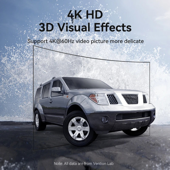 Vention Адаптер Adapter Micro HDMI M / HDMI F Black - AITB0