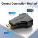 Vention Адаптер Adapter Micro HDMI M / HDMI F Black - AITB0