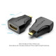 Vention Адаптер Adapter Micro HDMI M / HDMI F Black - AITB0