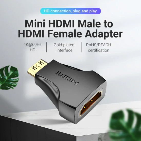 Vention Адаптер Adapter Mini HDMI M / HDMI F - AISB0