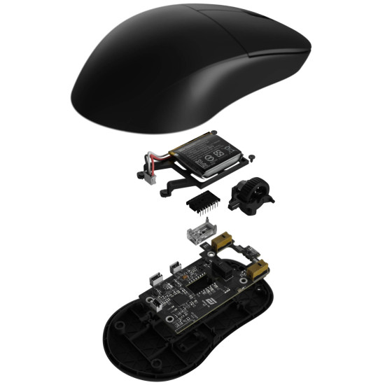 Endgame Gear професионална геймърска мишка XM2w 4K v2 - Wireless Gaming Mouse - Black