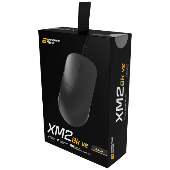 Endgame Gear професионална геймърска мишка XM2 8K v2 - Gaming Mouse - Black