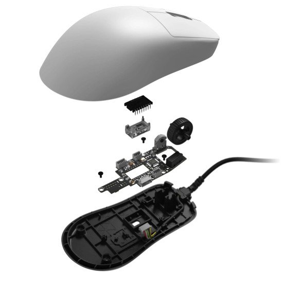 Endgame Gear професионална геймърска мишка Professional Gaming Mouse OP1 8K v2 - White