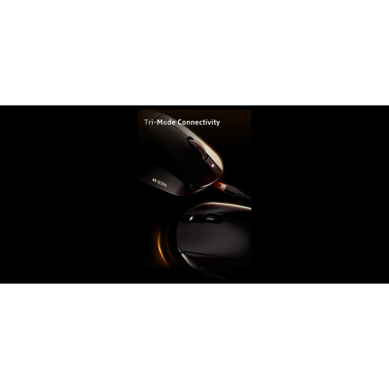 ATK професионална геймърска мишка Wireless Gaming Mouse A9 Tri-mode Nearlink - 1K, White