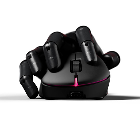 Pulsar професионална геймърска мишка Wireless Gaming Mouse ZywOo The Chosen Mouse Size1 Black 8K