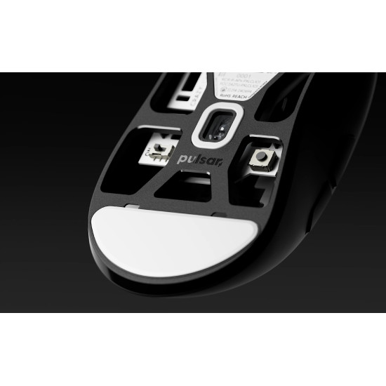 Pulsar професионална геймърска мишка Wireless Gaming Mouse Xlite CrazyLight Jet Black