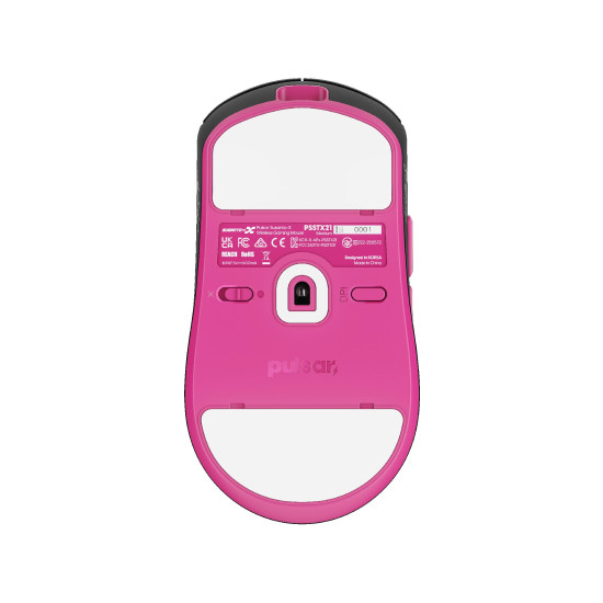 Pulsar професионална геймърска мишка Wireless Gaming Mouse Susanto-X Size2 [Pulsar Pro] - 8K, Black