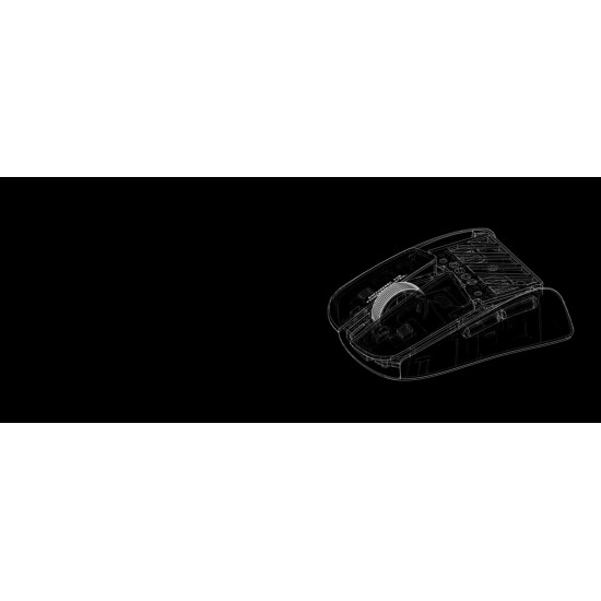 Pulsar професионална геймърска мишка Wireless Gaming Mouse X2F Black [Pulsar LAB] - 8K, Black