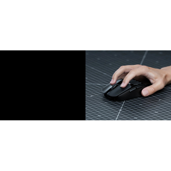 Pulsar професионална геймърска мишка Wireless Gaming Mouse X2F Black [Pulsar LAB] - 8K, Black