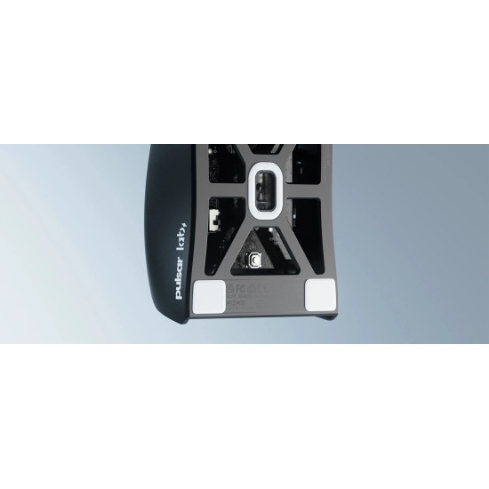 Pulsar професионална геймърска мишка Wireless Gaming Mouse X2F Black [Pulsar LAB] - 8K, Black
