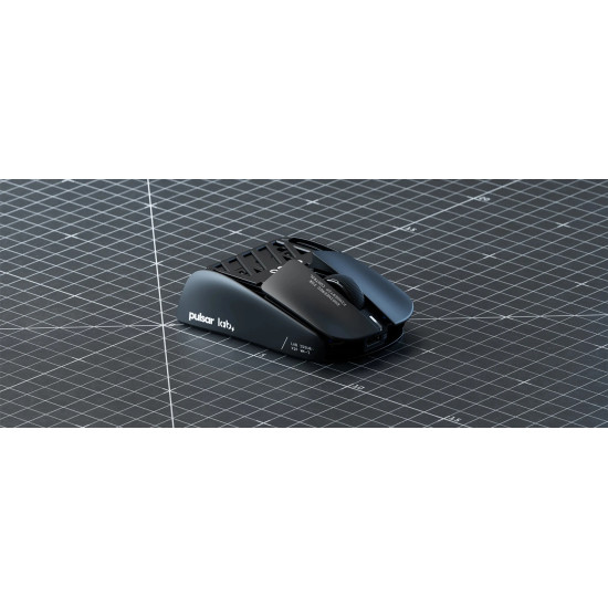 Pulsar професионална геймърска мишка Wireless Gaming Mouse X2F Black [Pulsar LAB] - 8K, Black
