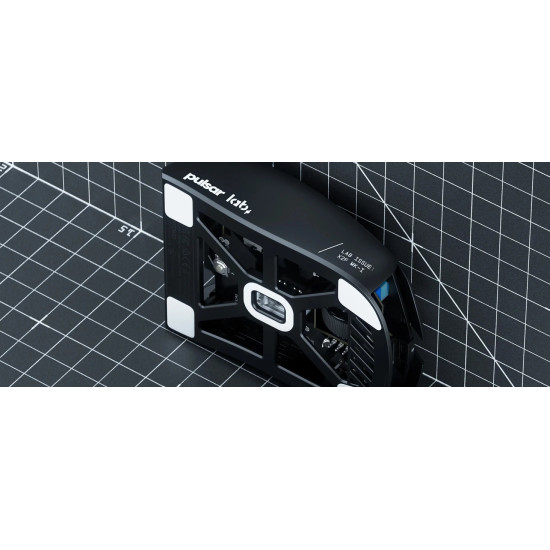 Pulsar професионална геймърска мишка Wireless Gaming Mouse X2F Black [Pulsar LAB] - 8K, Black