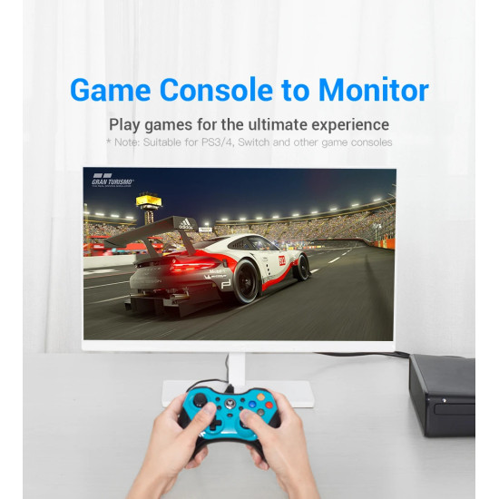 Vention Адаптер Adapter DVI M / HDMI F Gold plated - ECDB0