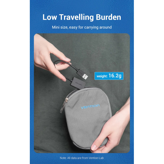 Vention външна звукова карта USB Sound card - CDYB0