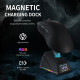 Ajazz професионална геймърска мишка AJ179 APEX - Wireless Gaming Mouse - 8K, Magnetic Charging Dock, Black