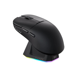 Ajazz професионална геймърска мишка AJ159 PRO - Wireless Gaming Mouse - 8K, Magnetic Charging Dock, Black