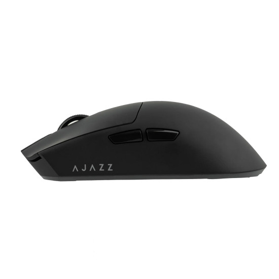 Ajazz професионална геймърска мишка AJ139P V3 MC - Wireless Gaming Mouse - 1K, Magnetic Charging Dock, Black