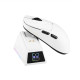Ajazz професионална геймърска мишка AJ159 APEX - Wireless Gaming Mouse - 8K, Magnetic Charging Dock, White